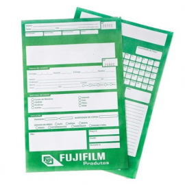 Envelope Para Fotoacabamento 100un - Verde Fujifilm