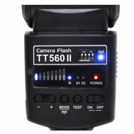 Flash Speedlite TT560 II Godox com Rádio Flash Embutido